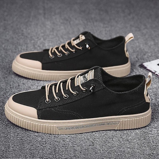 Men Canvas Shoe - Black